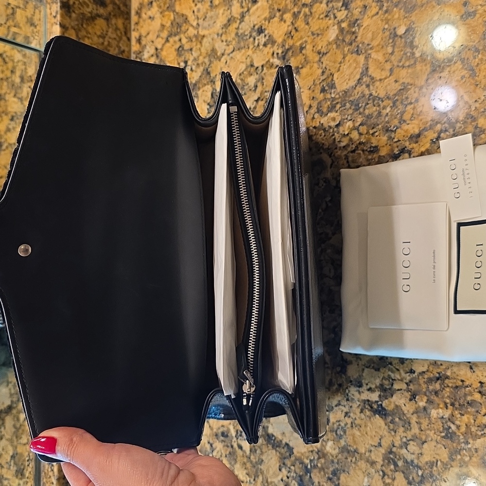 Absolutely Beautiful & Very Elegant  Gucci Dionysus GG Velvet Shoulder Bag. - Picture 16 of 16